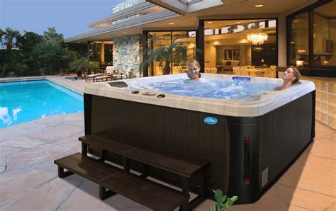 Cal spas - Explore the 2024 Escape Spa Series by Cal Spas, featuring cascading waterfall, LED lighting, and dual pump system. Choose from various models, sizes, and jet configurations to create your own home resort.